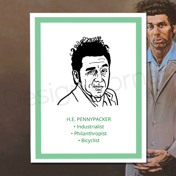 Seinfeld Kramer Pennypacker Card