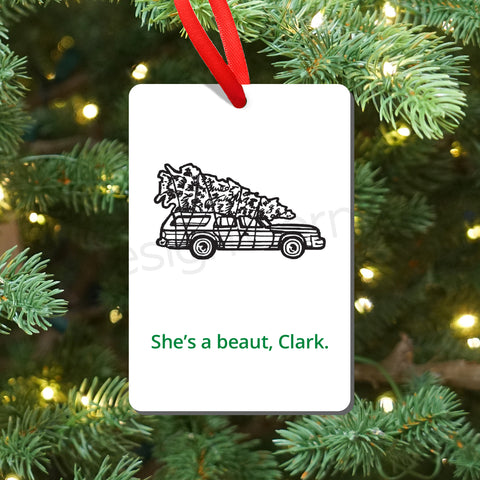 Christmas Vacation Tree Magnet and Ornament