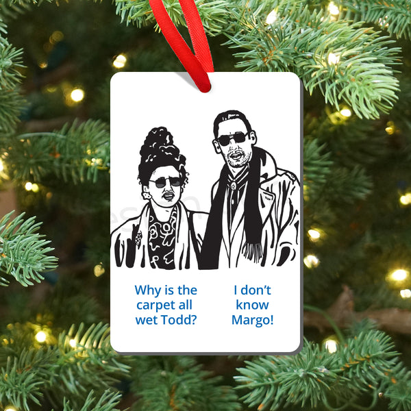 Christmas Vacation Todd and Margo Magnet and Ornament