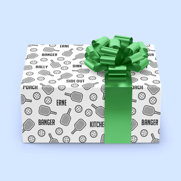 Pickleball Gift Wrap 24"x36" Sheet