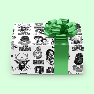 Star Wars Christmas Gift Wrap 24"x36" Sheet