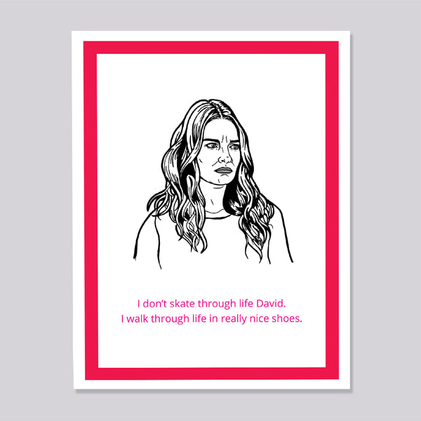 Schitts Creek Alexis Enthusiasm Birthday Card