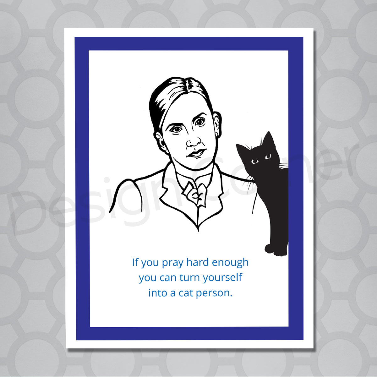 The Office Angela Cat Card