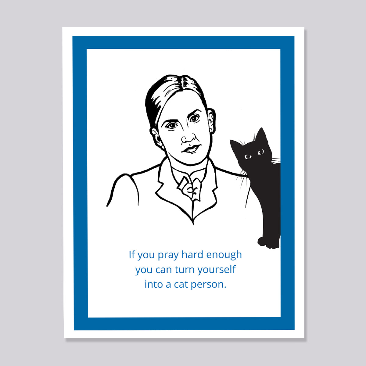 The Office Angela Cat Card