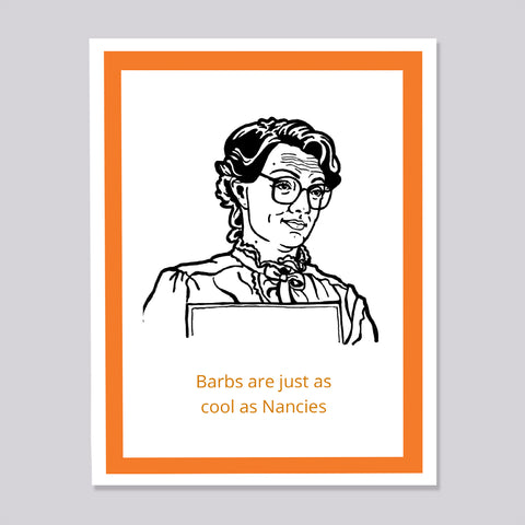 Stranger Things Barb Card