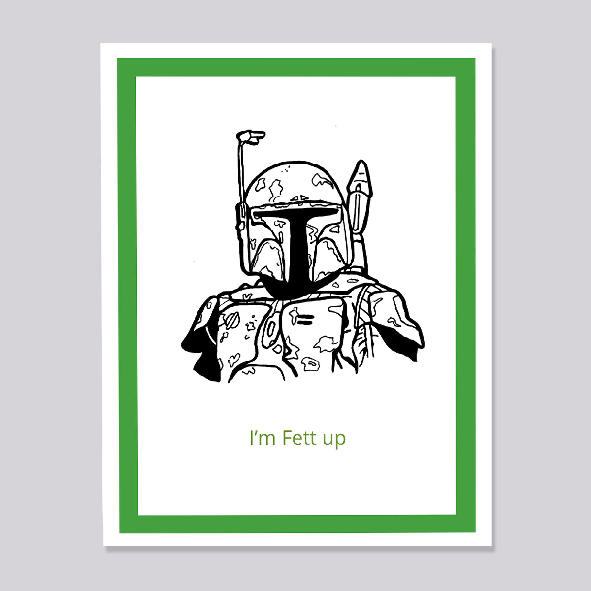 Star Wars Boba Fett Card