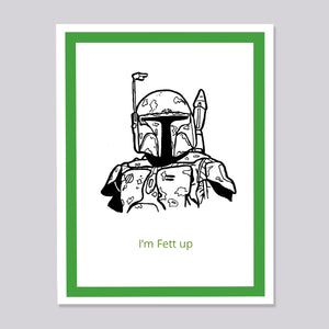 Star Wars Boba Fett Card