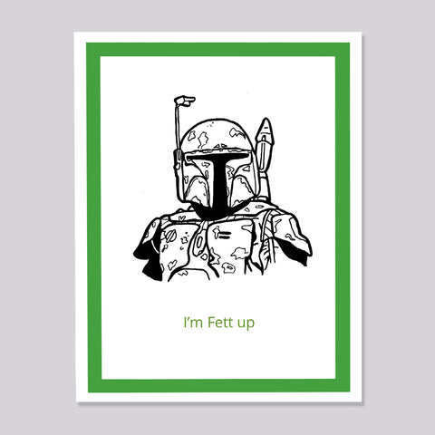 Star Wars Boba Fett Card