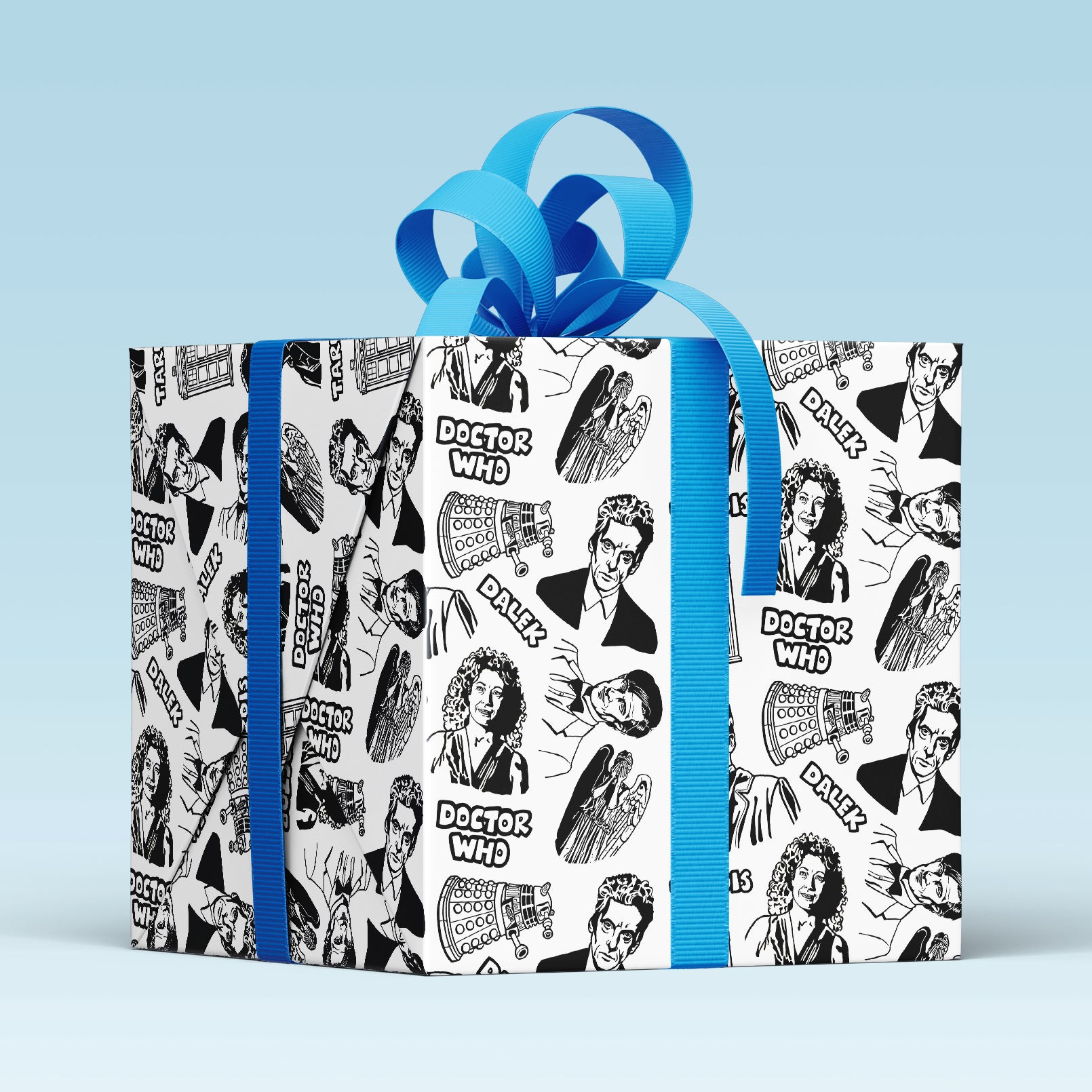 Doctor Who Gift Wrap 24"x36" Sheet