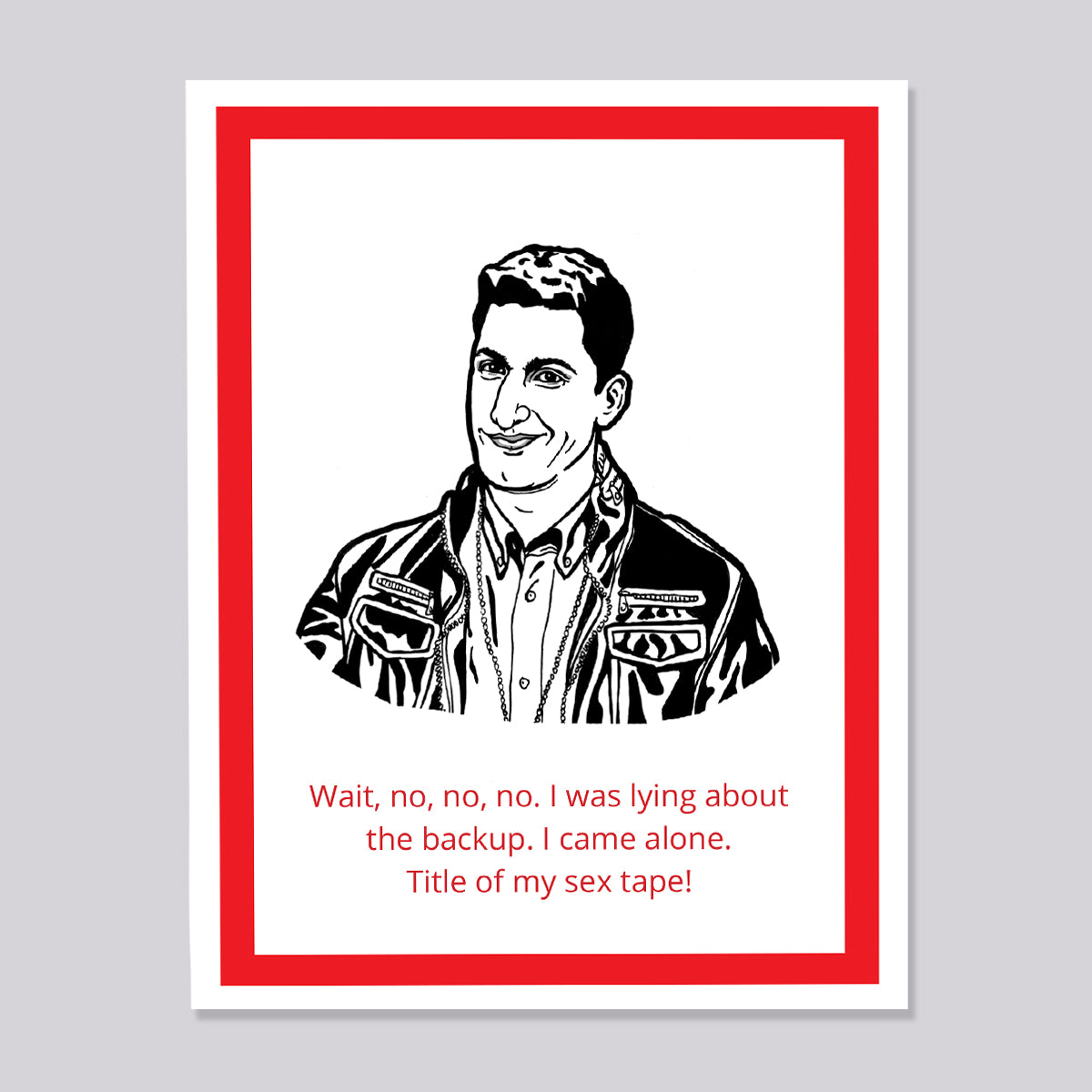 Brooklyn Nine Nine Jake Sex Tape Card