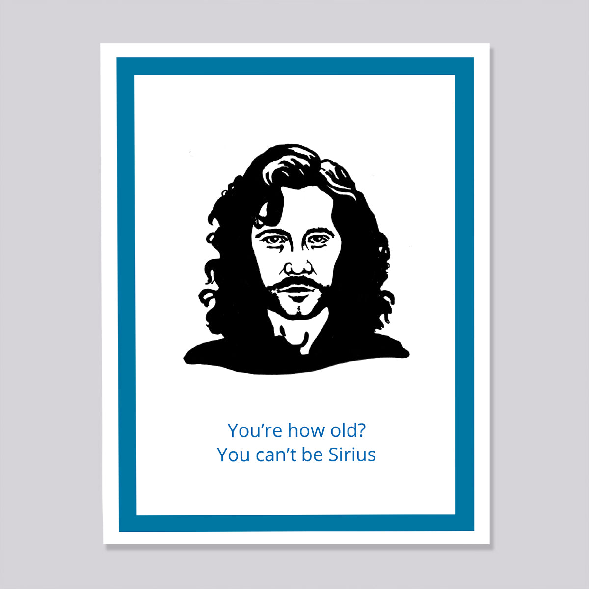 Harry Potter Sirius Black Card