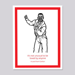 80s Fresh Prince Carlton Card