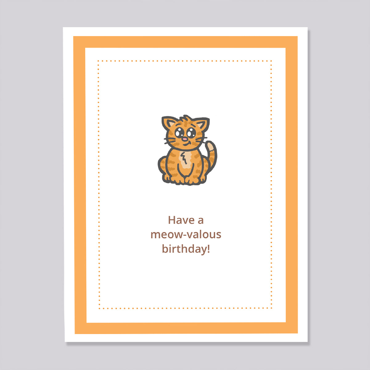 Kids Kards - Kitty Birthday Card
