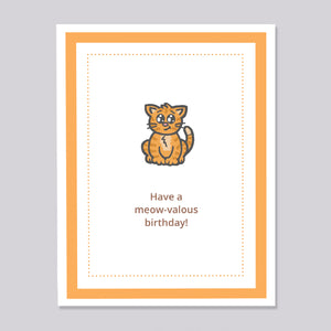 Kids Kards - Kitty Birthday Card