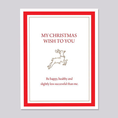 Christmas Wish Christmas Card