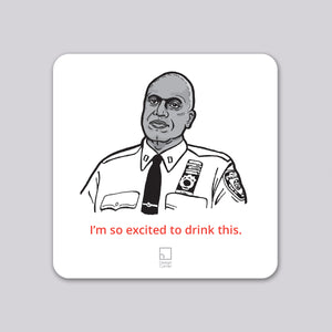 Brooklyn Nine Nine Captain Holt Funny Coaster