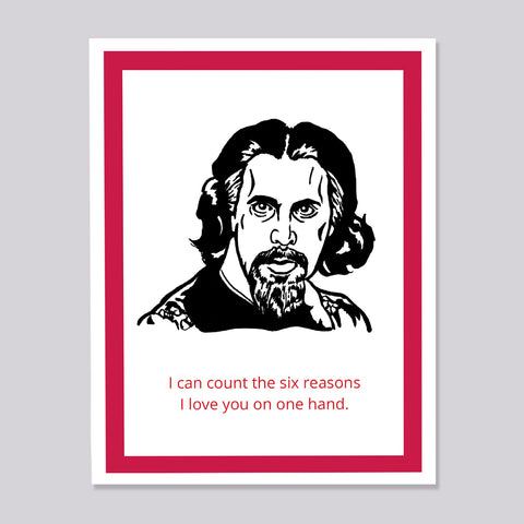 Princess Bride Count Rugen Six Fingers card