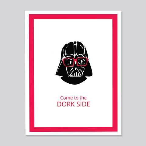 Star Wars Darth Vader Dork Card