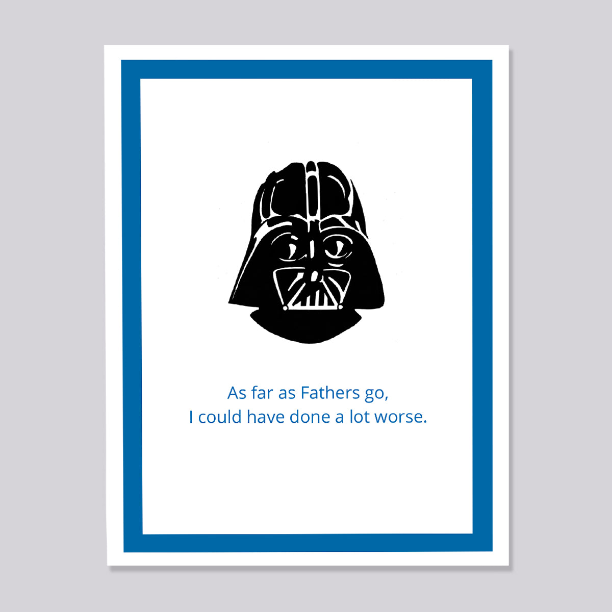 Star Wars Darth Vader Worse Card