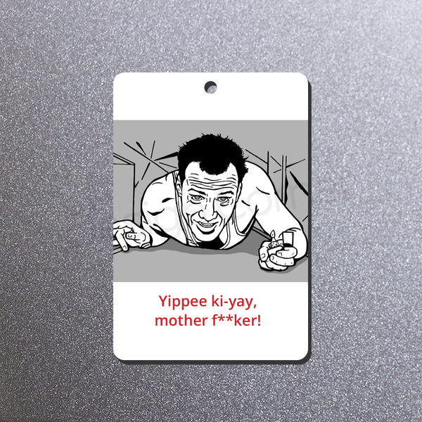 Die Hard Bruce Willis Magnet and Ornament