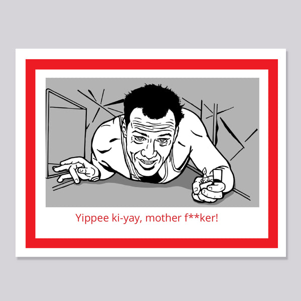 Die Hard Bruce Willis Magnet and Ornament