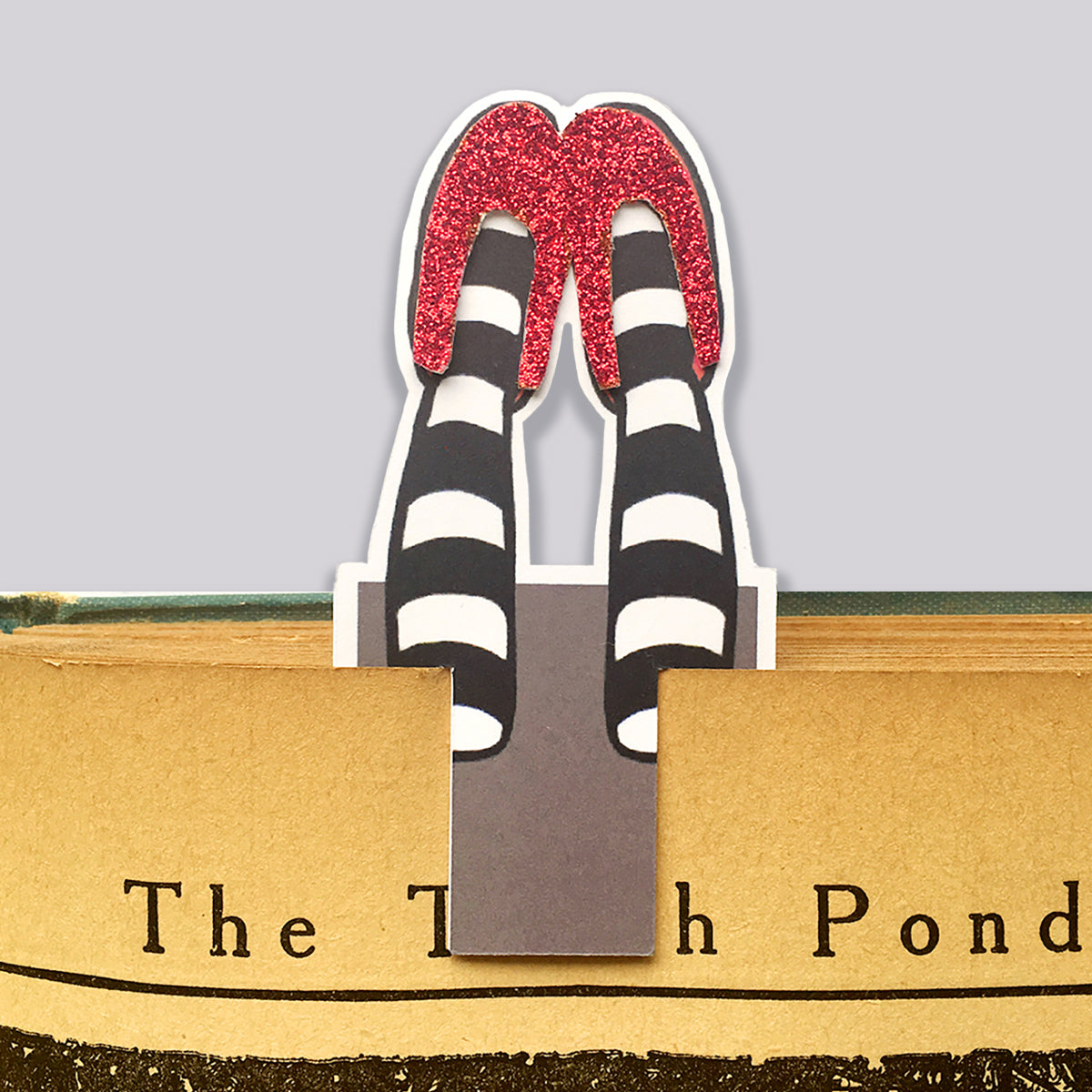 Wizard of Oz Dorothy Shoes Die Cut Bookmark