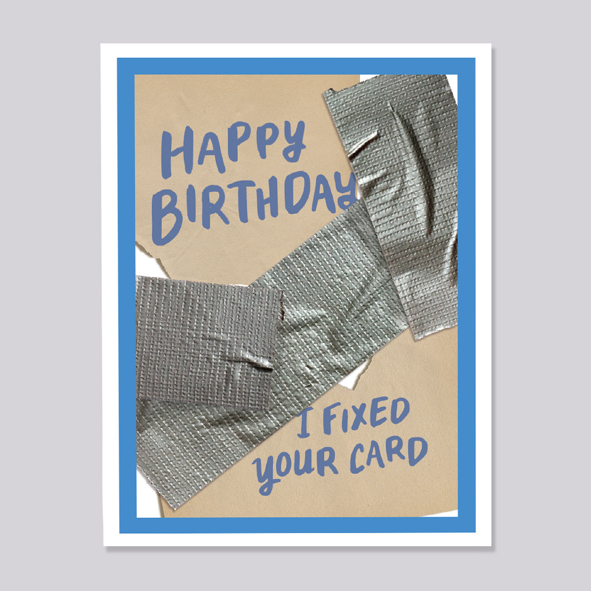 Duct Tape Birthday Card