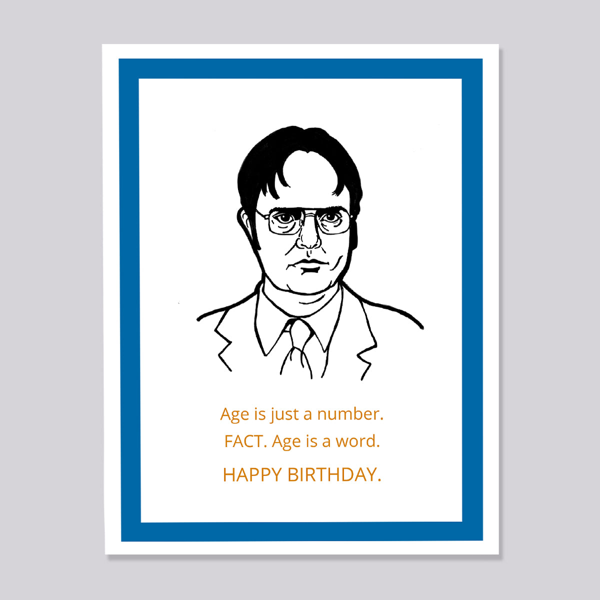 The Office Dwight Fact Card
