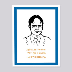 The Office Dwight Fact Card