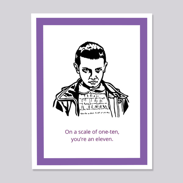 Stranger Things Eleven Magnet and Ornament