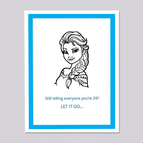 Disney Frozen Elsa Card