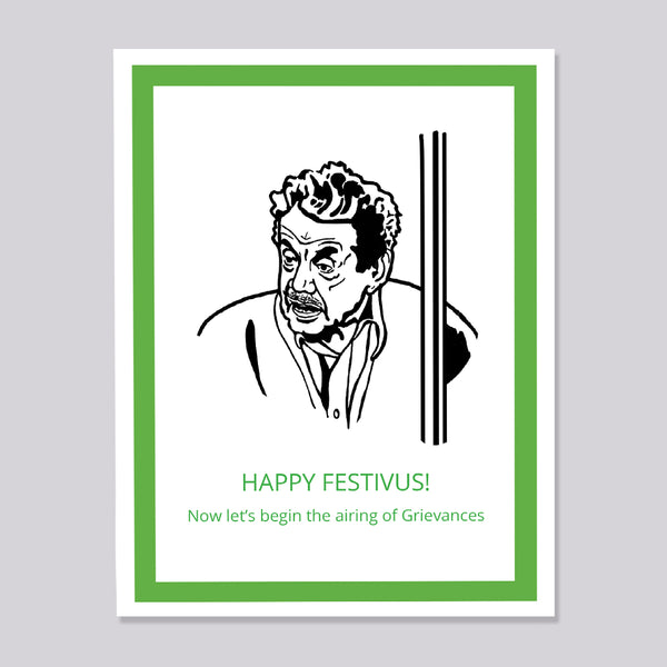 Seinfeld Frank Festivus Christmas Magnet and Ornament