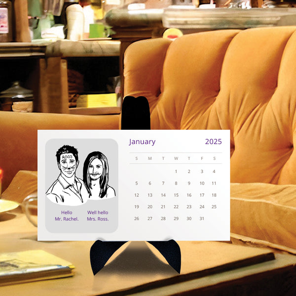 Friends 2025 Desk Calendar