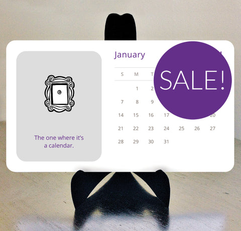 HALF PRICE SALE! Friends 2024 Desk Calendar