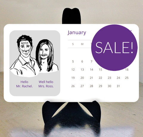 HALF PRICE SALE! Friends 2025 Desk Calendar