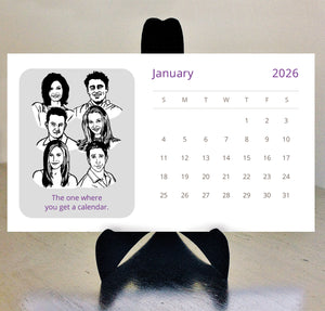 Friends 2026 Desk Calendar
