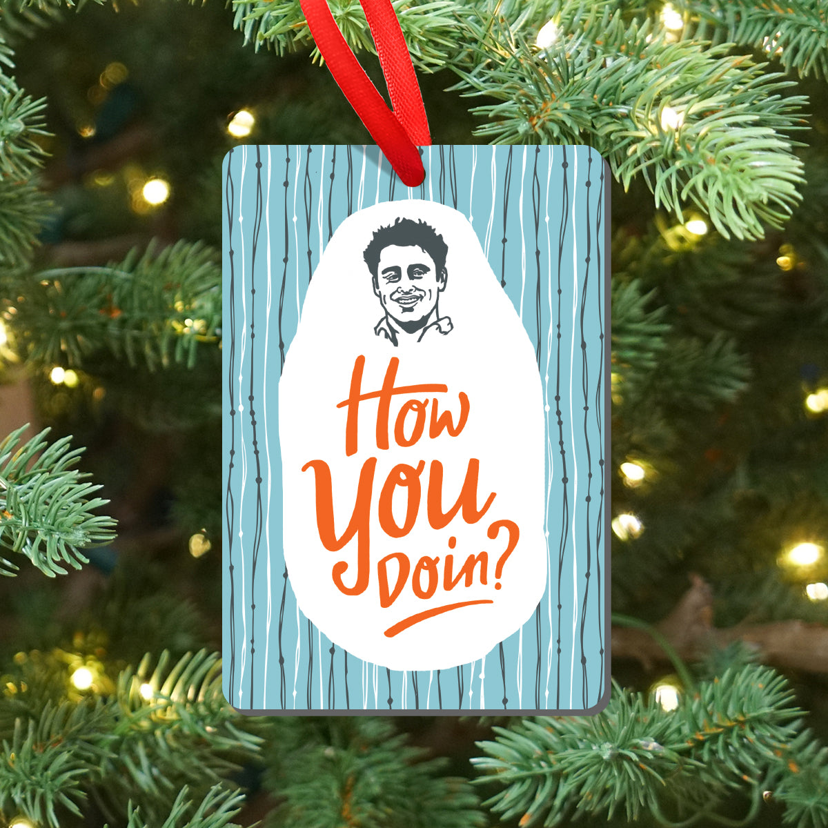 Friends Joey How You Doin Magnet and Ornament