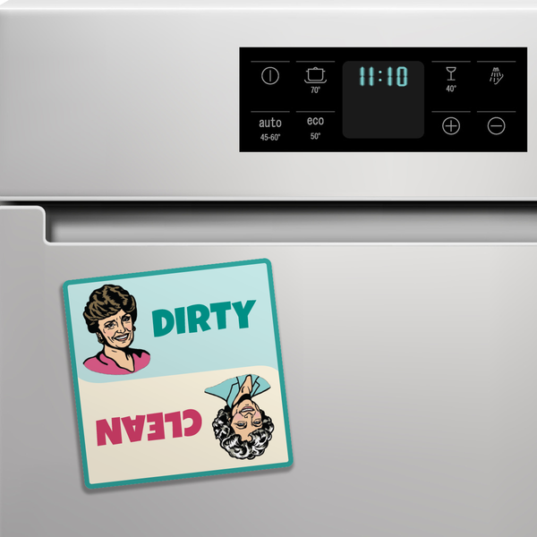 Golden Girls Dirty/Clean Dishwasher Magnet