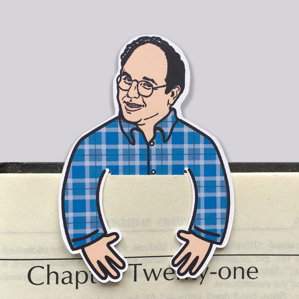 Seinfeld George Die Cut Bookmark