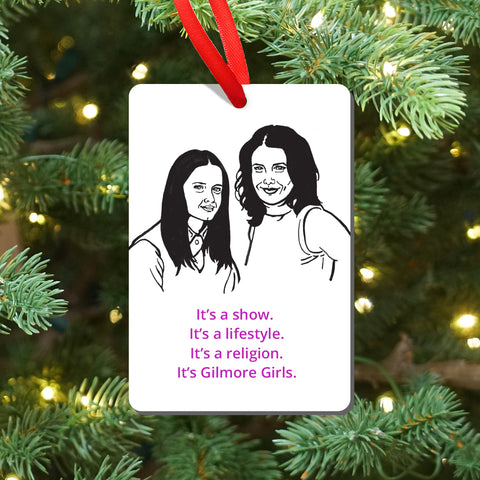 Gilmore Girls Lorelai and Rory Magnet and Ornament