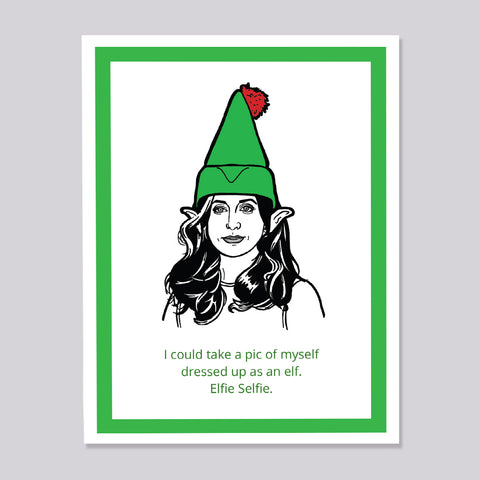 Brooklyn Nine Nine Gina Christmas Card