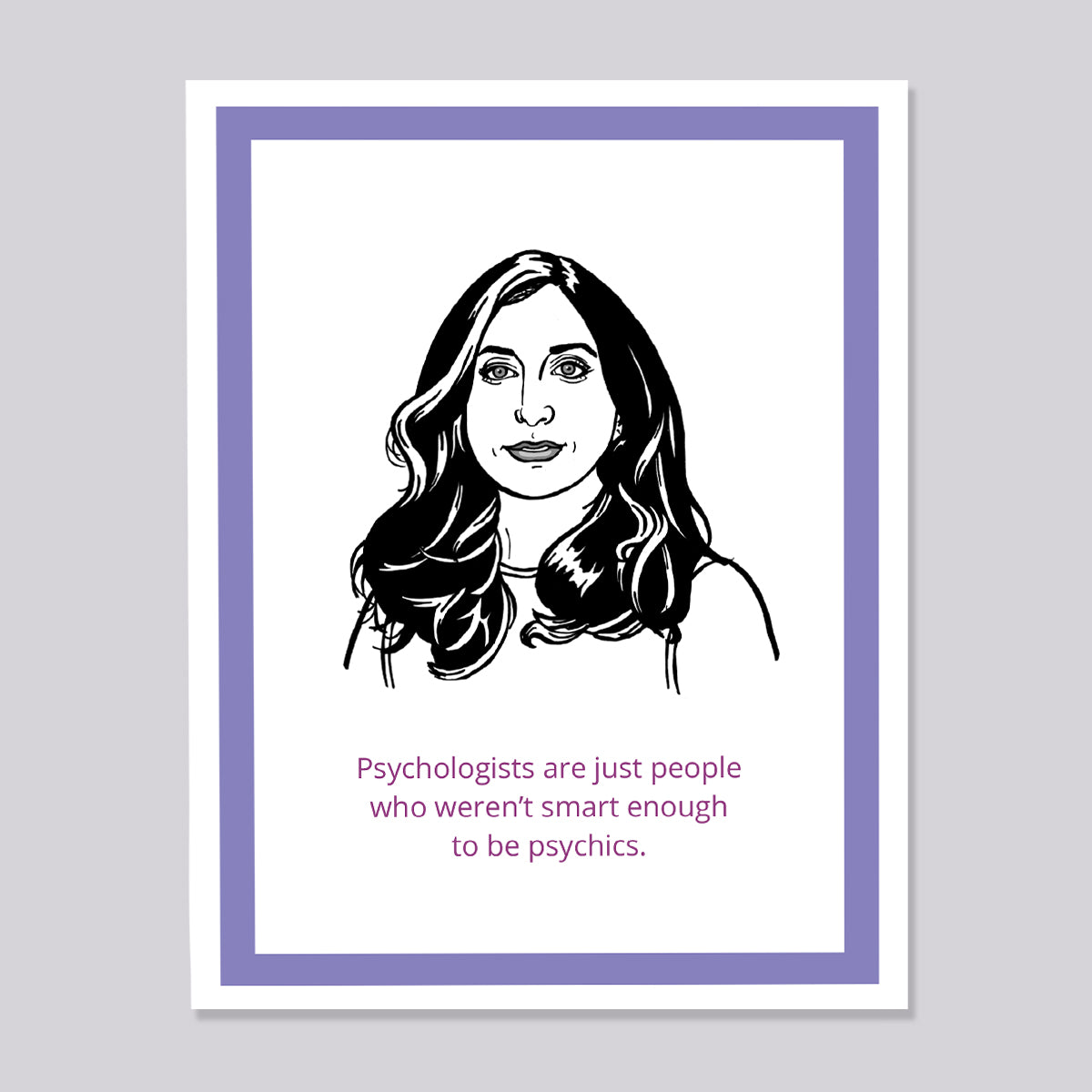 Brooklyn Nine Nine Gina Psychics Card