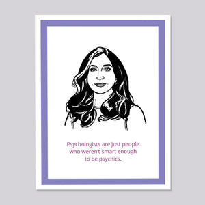Brooklyn Nine Nine Gina Psychics Card