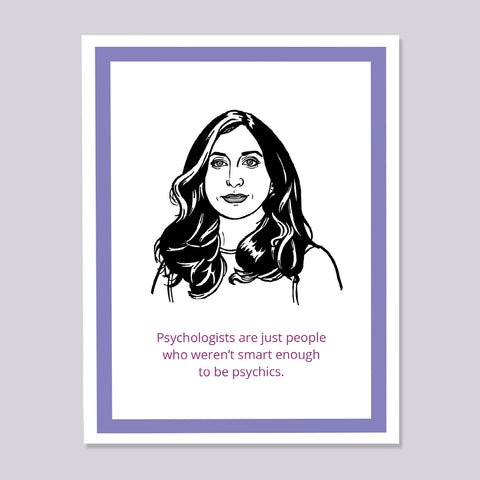 Brooklyn Nine Nine Gina Psychics Card