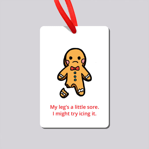 Gingerbread Man Magnet and Ornament