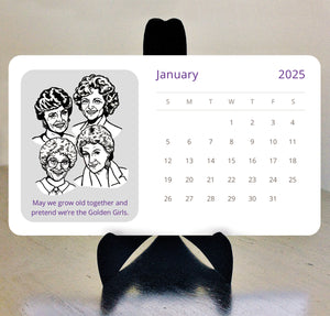 Golden Girls 2025 Desk Calendar