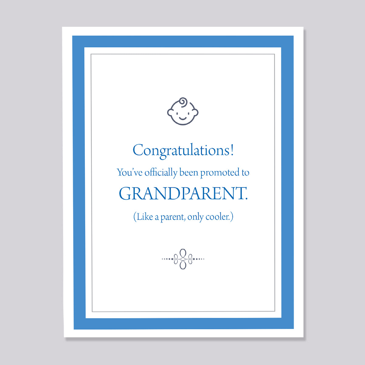 New Grandparent Baby Card