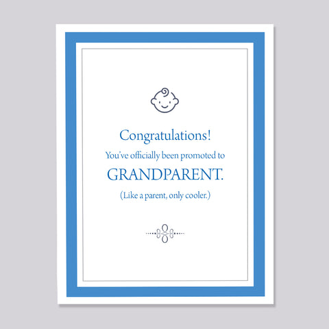 New Grandparent Baby Card