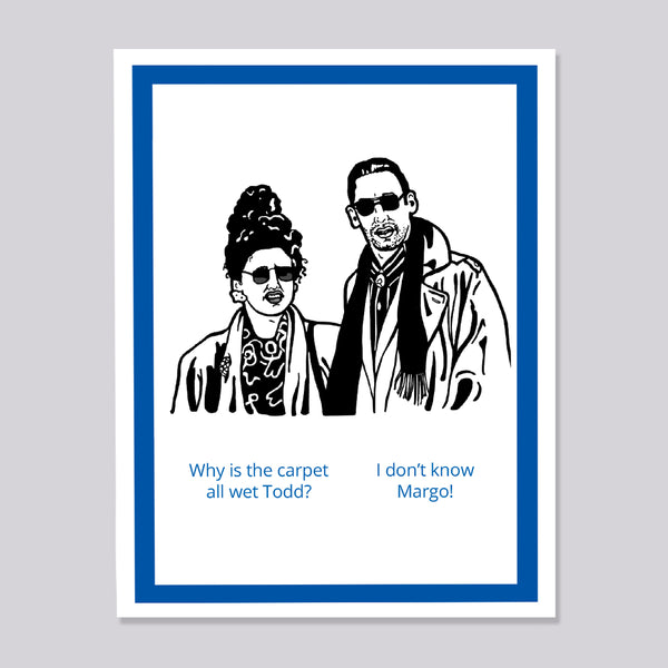 Christmas Vacation Todd and Margo Magnet and Ornament