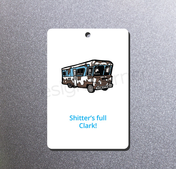 Christmas Vacation Shitters Full Magnet and Ornament